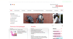 Desktop Screenshot of mh-freiburg.de