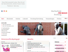 Tablet Screenshot of mh-freiburg.de